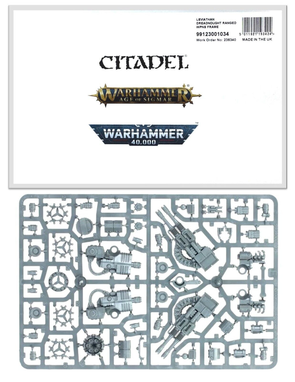 Leviathan Siege Dreadnought Ranged Weapons Warhammer 30K