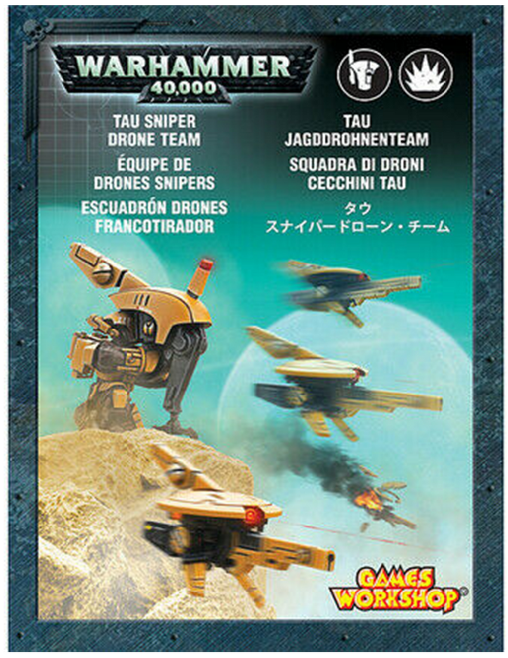 MV71 Sniper Drones or Firesight Team Tau Empire Warhammer 40K