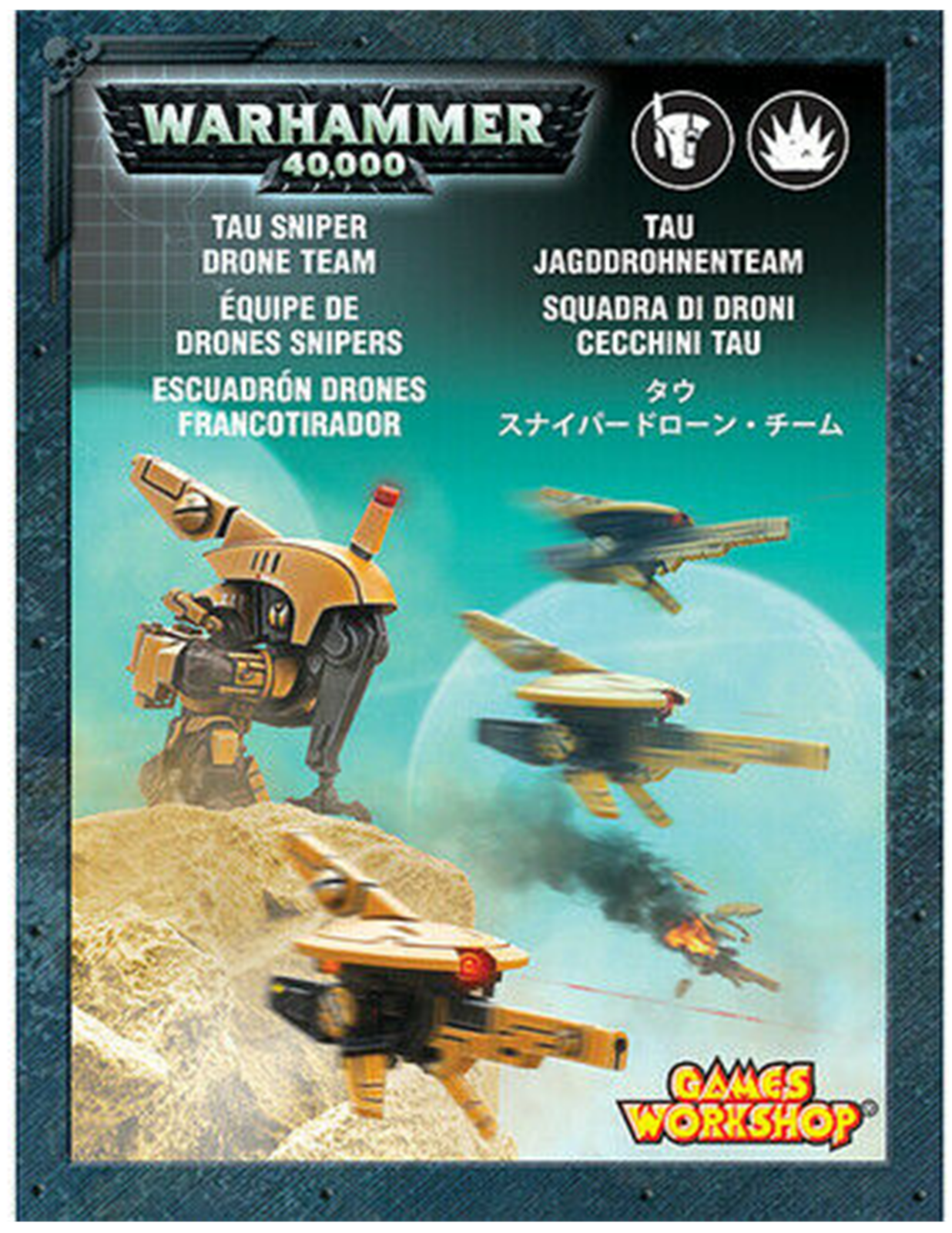 MV71 Sniper Drones or Firesight Team Tau Empire Warhammer 40K