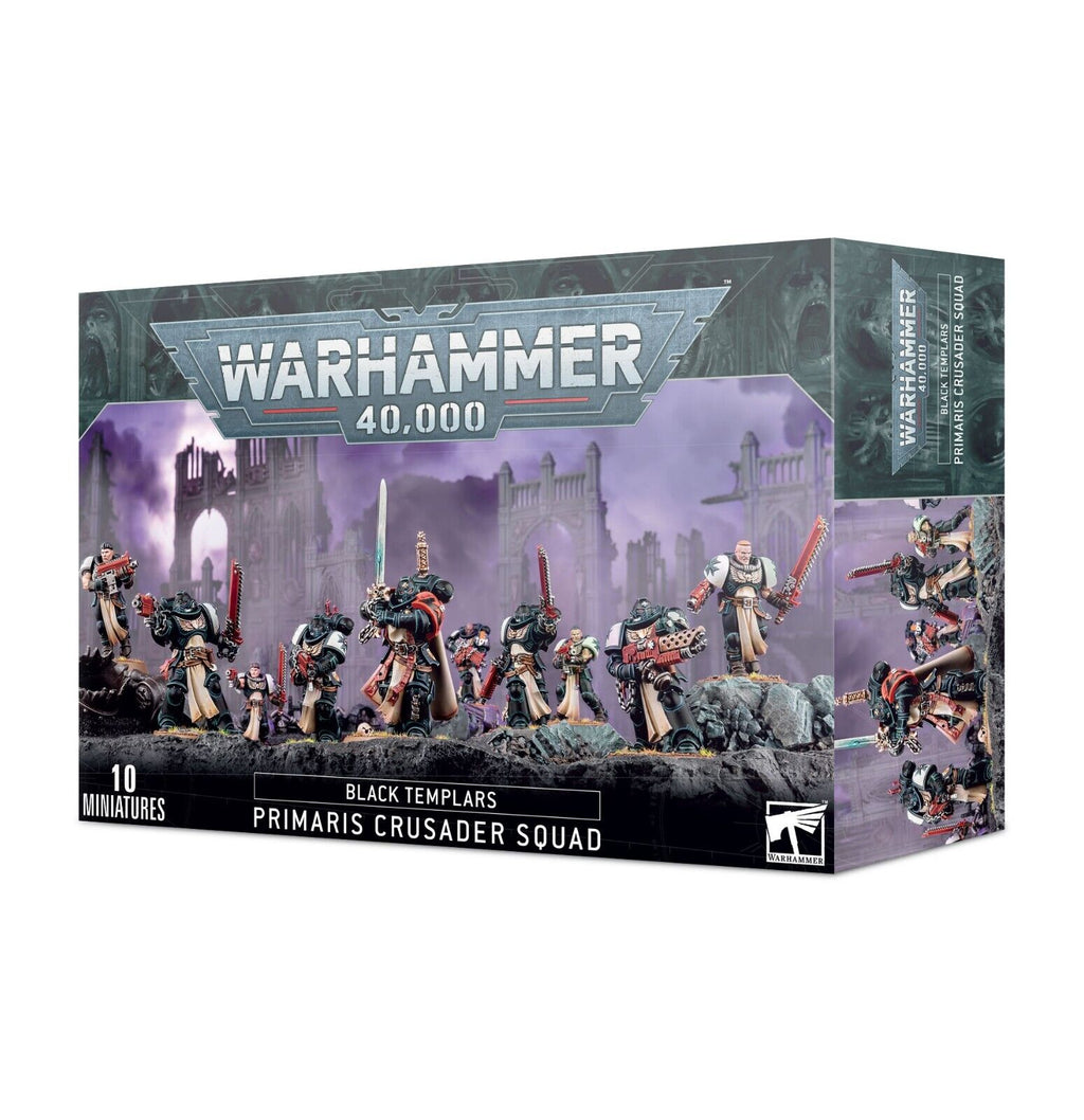 Primaris Crusader Squad Black Templars  Warhammer 40K