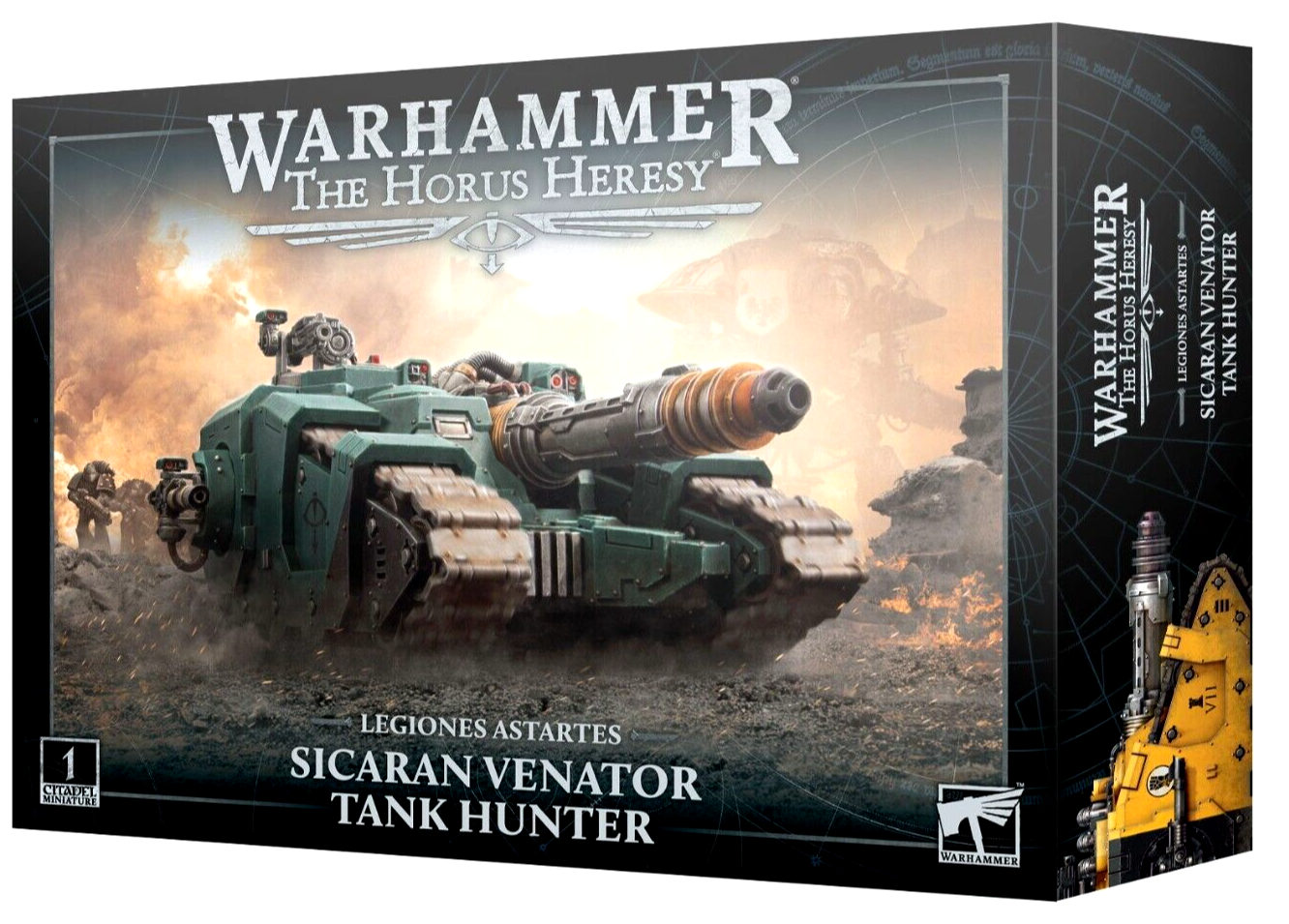Sicarian Venator Tank Hunter Legiones Astartes Horus Heresy Warhammer